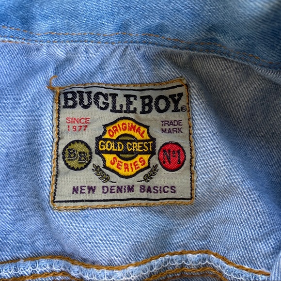 Vintage Bugle Boy Youth Denim Jacket - Picture 3 of 6